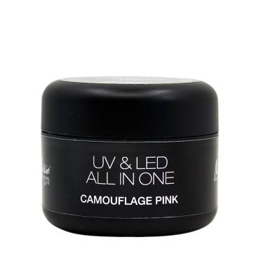 Gel uv & led all in one camouflage pink 40ml